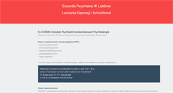 Desktop Screenshot of excordis.pl
